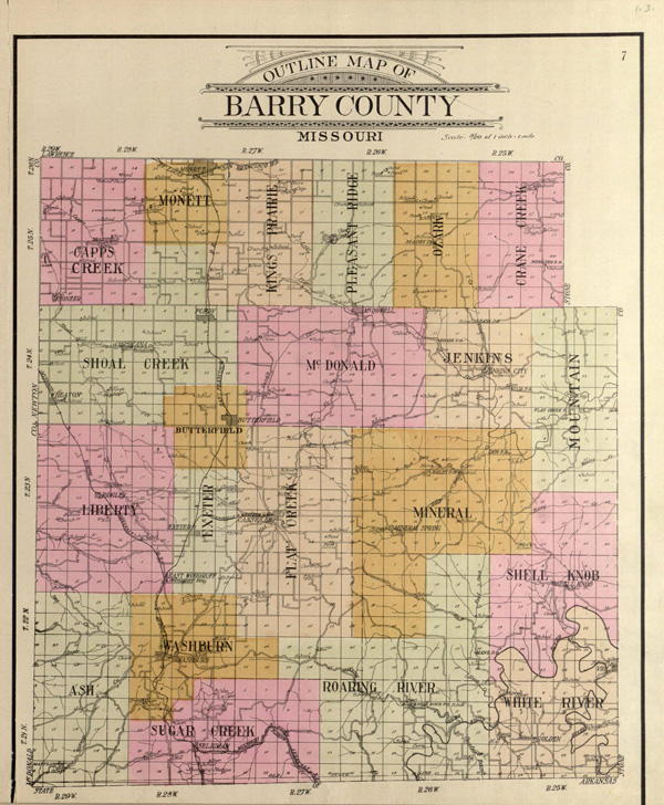 1909 Barry County Map small